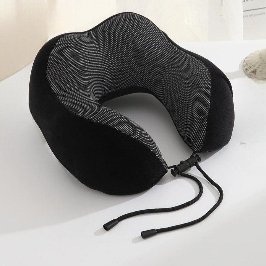 NeckRelaxingPillow™ - Noir - Intérieur Design Auto