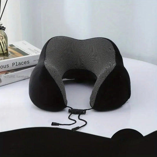 NeckRelaxingPillow™ - Noir - Intérieur Design Auto